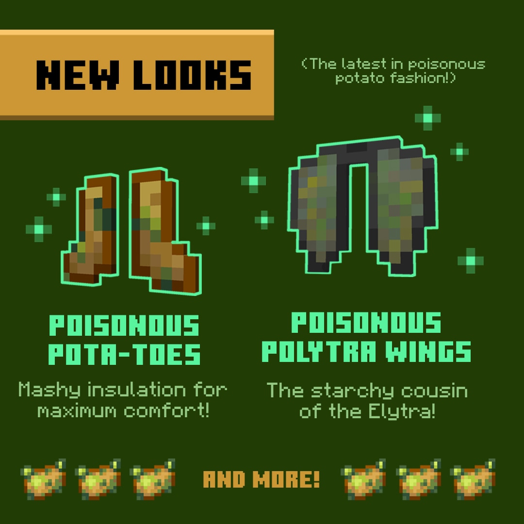 Poisonous Potato Update | Minecraft